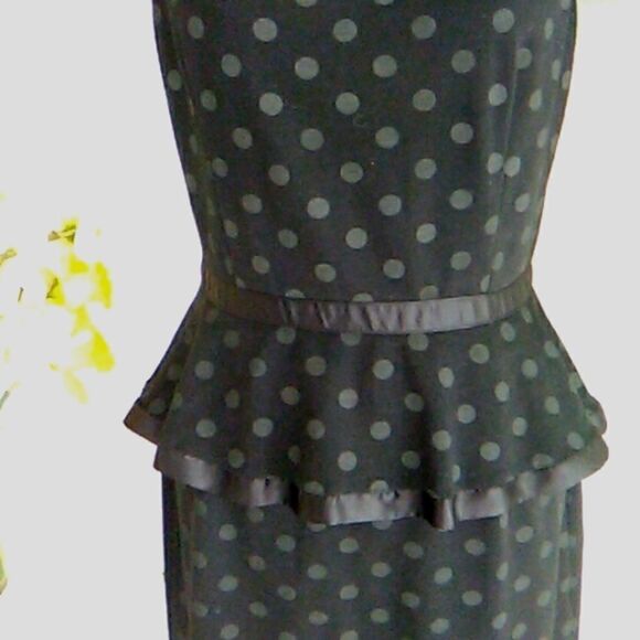 Eric Daman for Charlotte Russe Polka Dot Little Black Dress - Picture 2 of 10